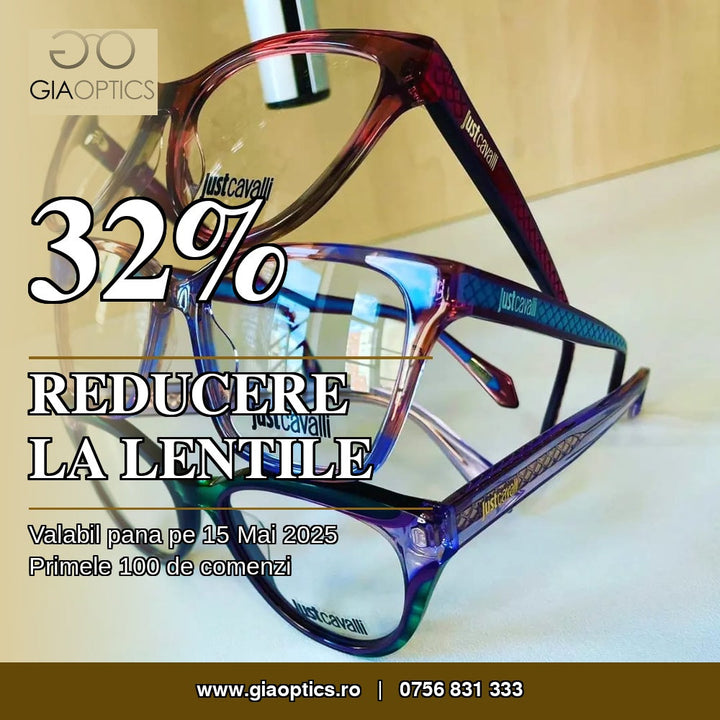 🔥 32% Reducere la Lentile — Ofertă până pe 15 Mai sau primele 100 Comenzi